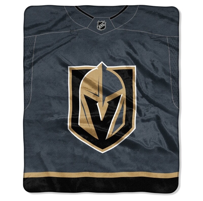 Vegas Golden Knights 50" x 60" Plush Raschel Blanket