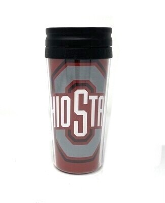 Ohio State Buckeyes 16oz Acrylic Travel Tumbler Ohio State Buckeyes 16oz Acrylic Travel Tumbler