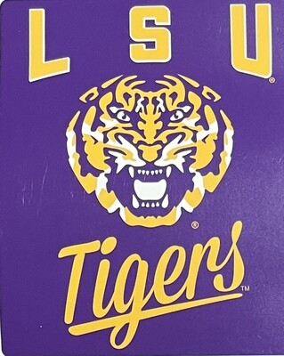 LSU Tigers 50 LSU Tigers 50" x 60" Plush Raschel Blanket