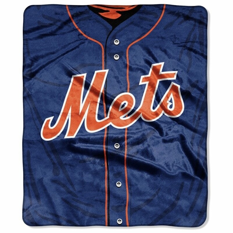 New York Mets 50 New York Mets 50" x 60" Plush Raschel Blanket