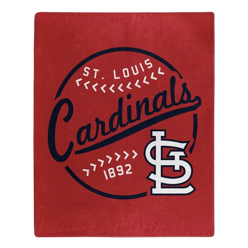 St. Louis Cardinals 50" x 60" Plush Raschel Blanket