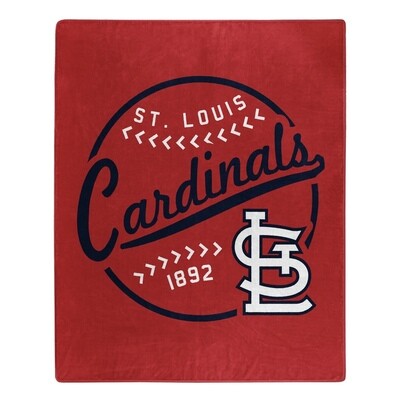 St. Louis Cardinals 50" x 60" Plush Raschel Blanket