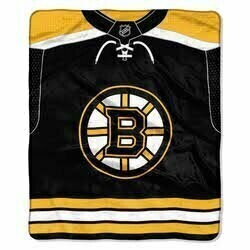 Boston Bruins 50" x 60" Plush Raschel Blanket