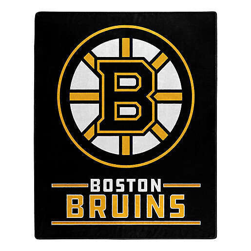 Boston Bruins 50 Boston Bruins 50" x 60" Plush Raschel Blanket