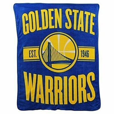 Golden State Warriors 46" x 60" Plush Blanket