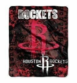 Houston Rockets 50" x 60" Plush Raschel Blanket