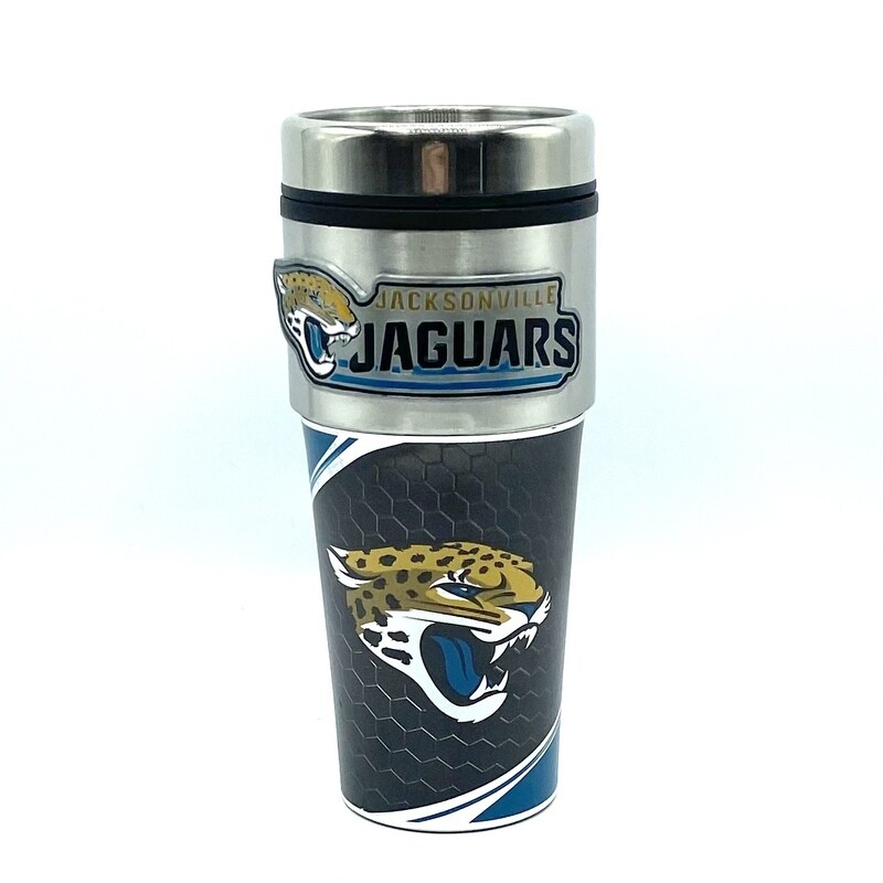 Jacksonville Jaguars 16oz Travel Tumbler