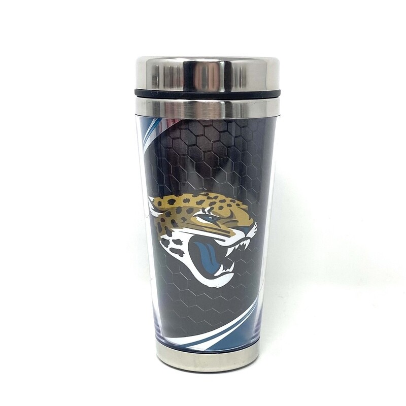 Jacksonville Jaguars 16oz Travel Tumbler