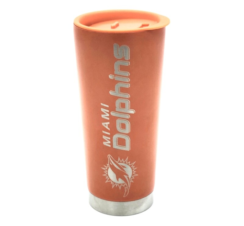 Miami Dolphins 18oz Team Draft Travel Tumbler