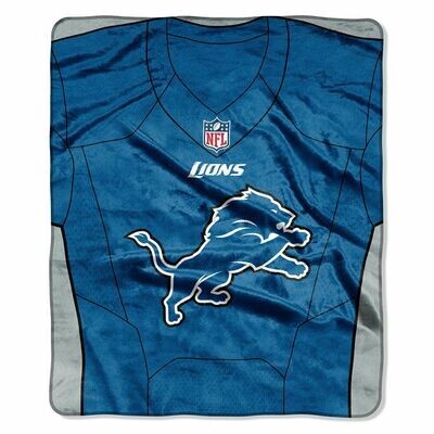 Detroit Lions 50" x 60" Plush Raschel Blanket