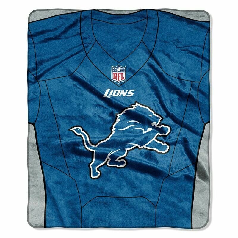 Detroit Lions 50 Detroit Lions 50" x 60" Plush Raschel Blanket