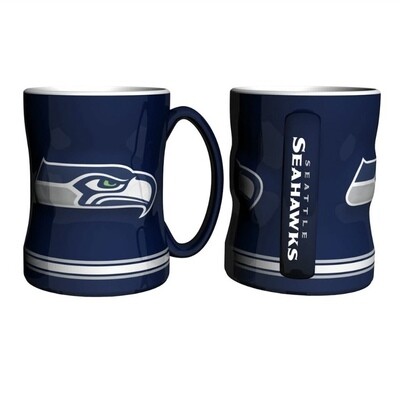 Seattle Seahawks 14oz Relief Coffee Mug