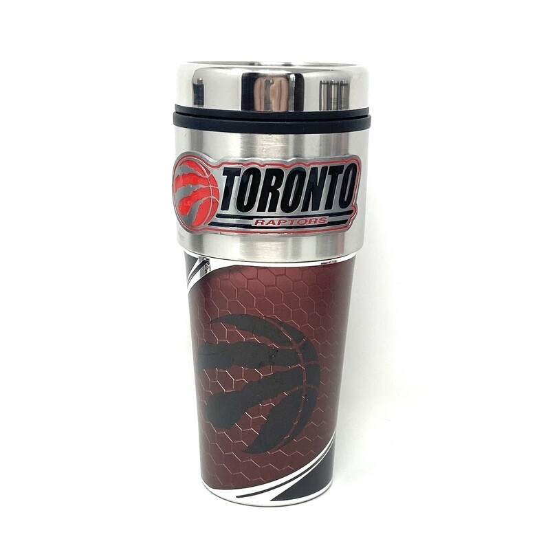 Toronto Raptors 16oz Travel Tumbler