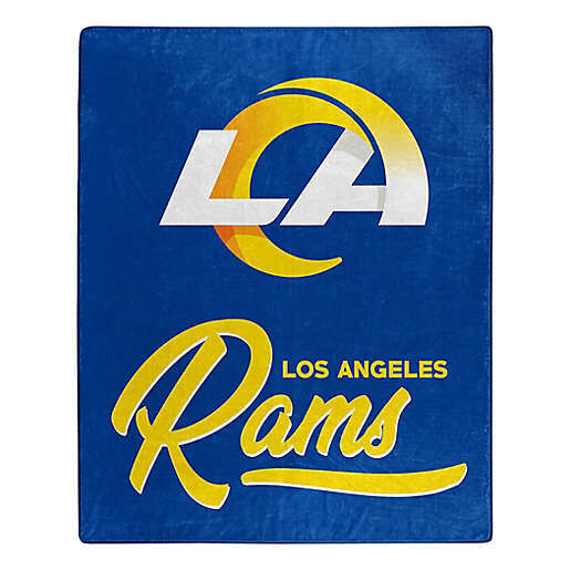 Los Angeles Rams 50" x 60" Signature Plush Raschel Blanket