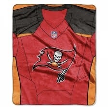 Tampa Bay Buccaneers 50" x 60" Plush Raschel Blanket