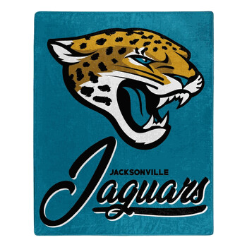 Jacksonville Jaguars 50" x 60" Signature Plush Raschel Blanket