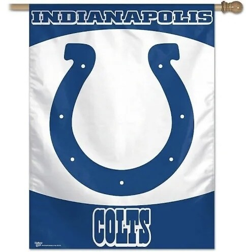 Indianapolis Colts 27" x 37" Vertical Flag