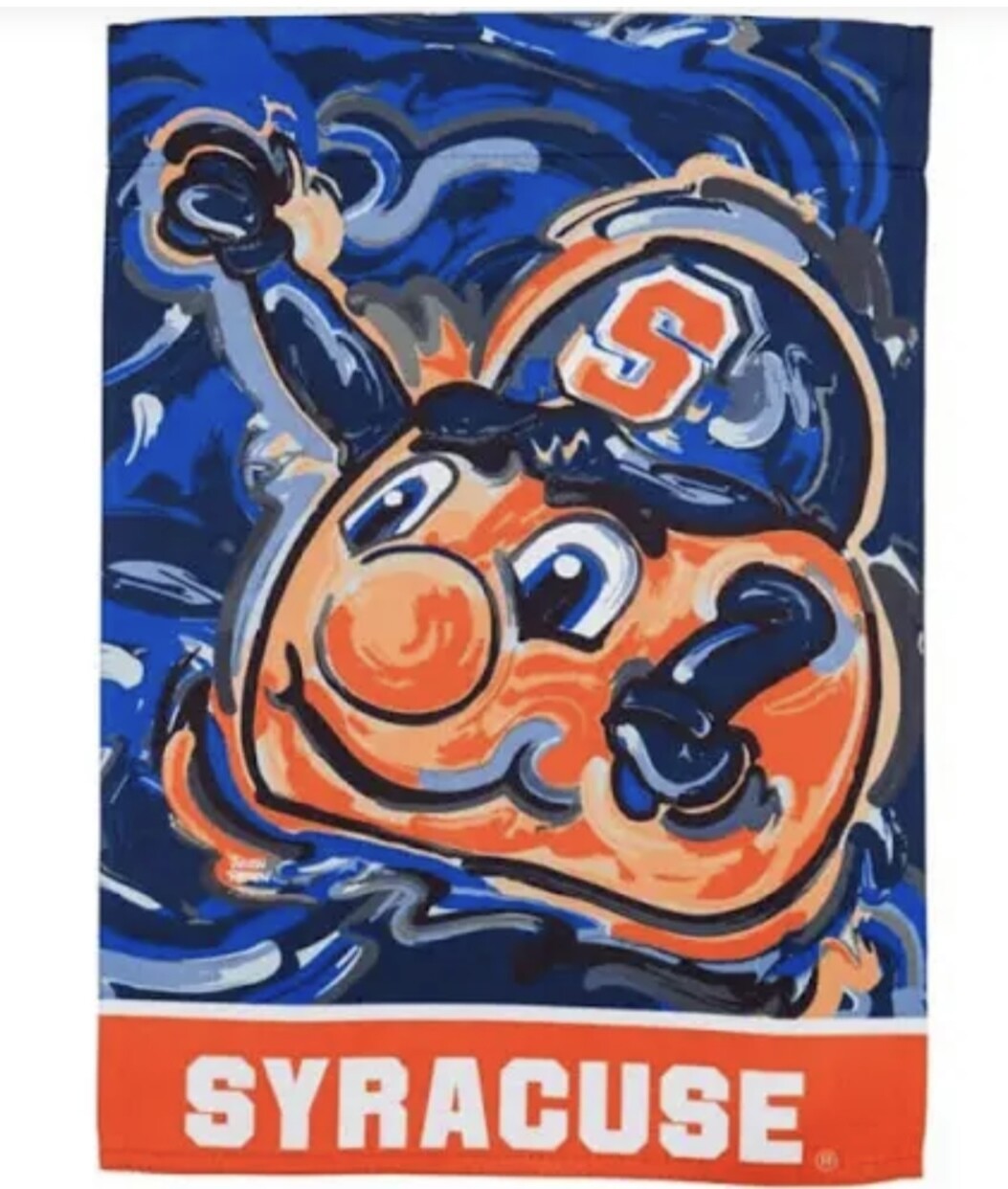 Syracuse Orange 12.5" x 18" Decorative Team Flag