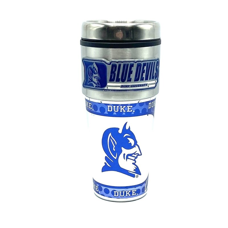 Duke Blue Devils 16oz Travel Tumbler