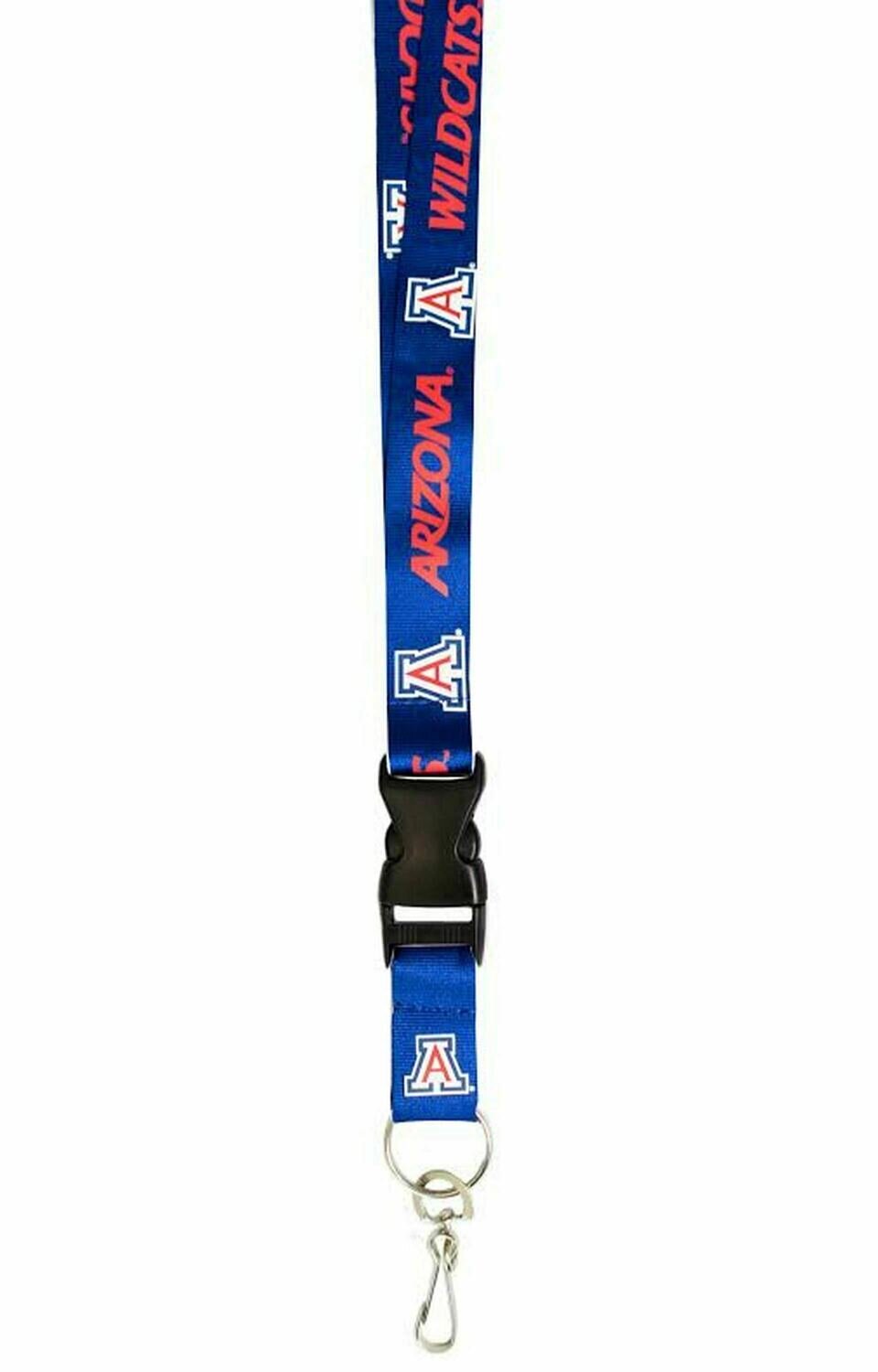 Arizona Wildcats Blue 1" Lanyard