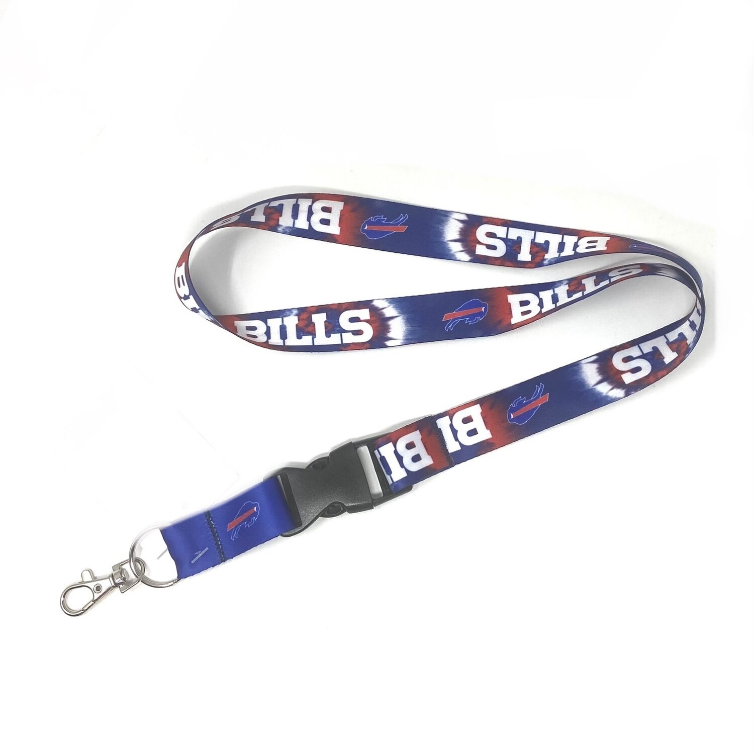 Buffalo Bills Tie Dye 1" Lanyard