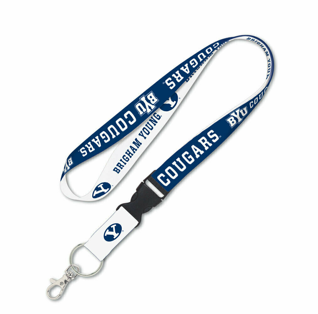 BYU Cougars Reversible 1" Lanyard