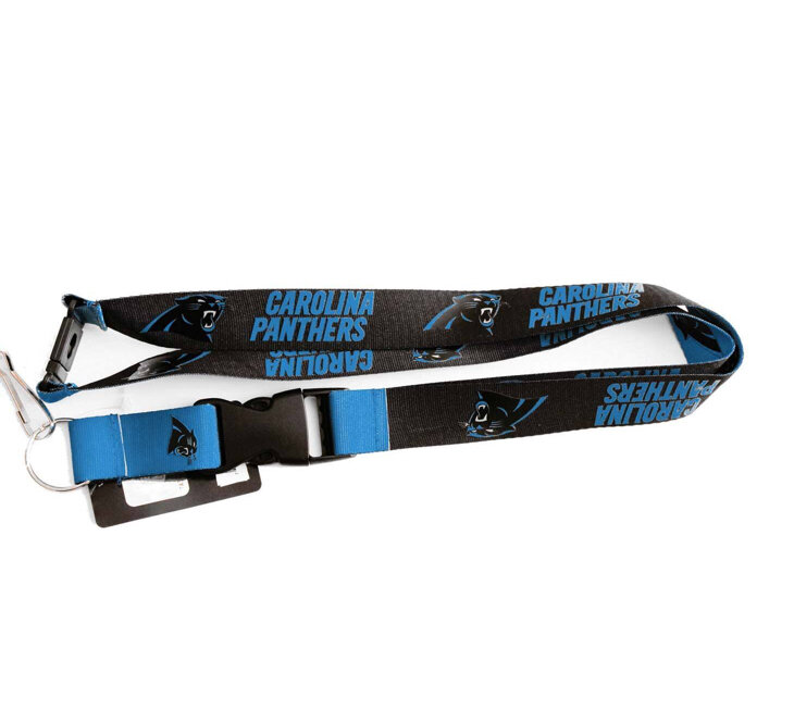 Carolina Panthers Reversible Lanyard