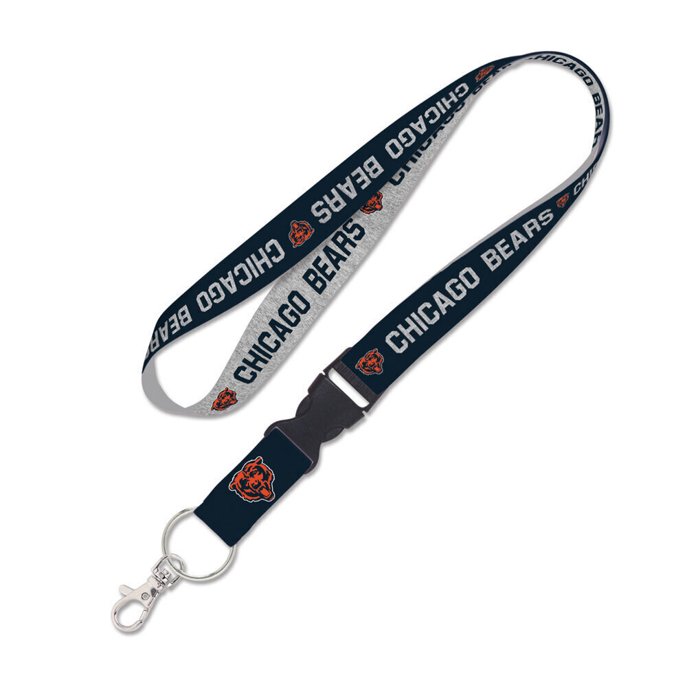 Chicago Bears Heathered 1" Lanyard