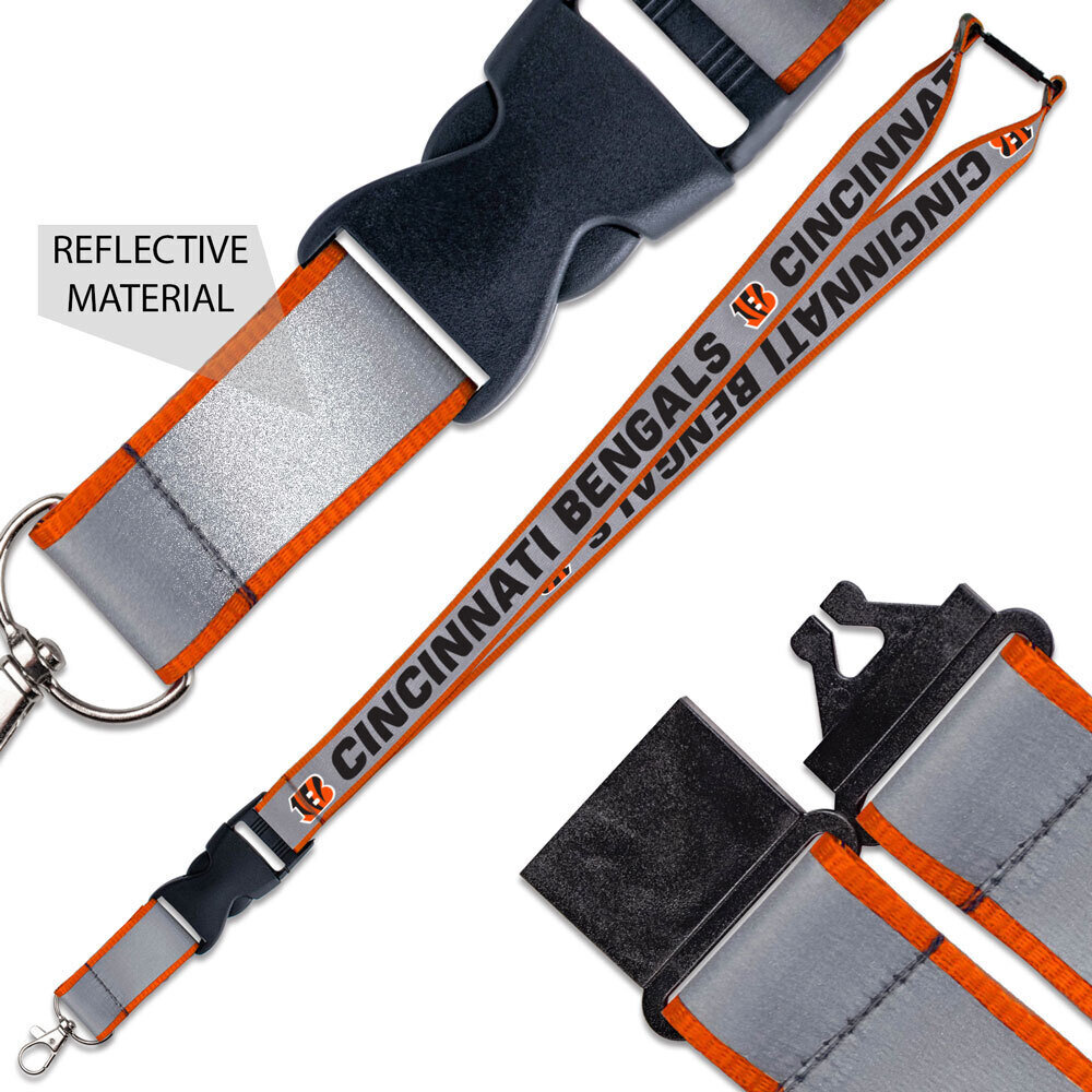 Cincinnati Bengals Reflective Lanyard