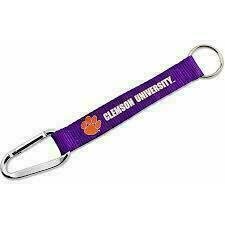 Clemson Tigers Carabiner Lanyard Keychain