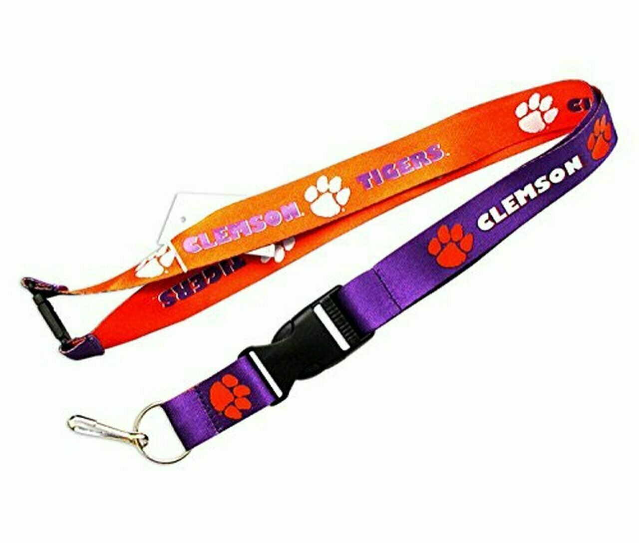 Clemson Tigers Reversible Lanyard