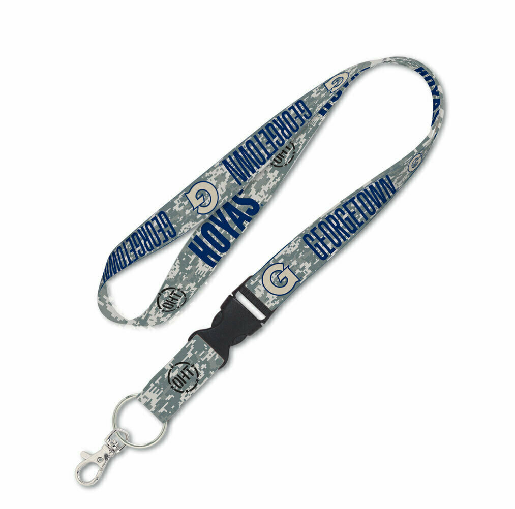 Georgetown Hoyas Reversible 1" Lanyard
