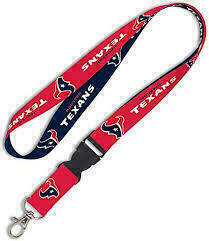 Houston Texans 3/4" Lanyard