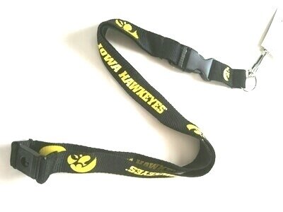 Iowa Hawkeyes 3/4" Lanyard