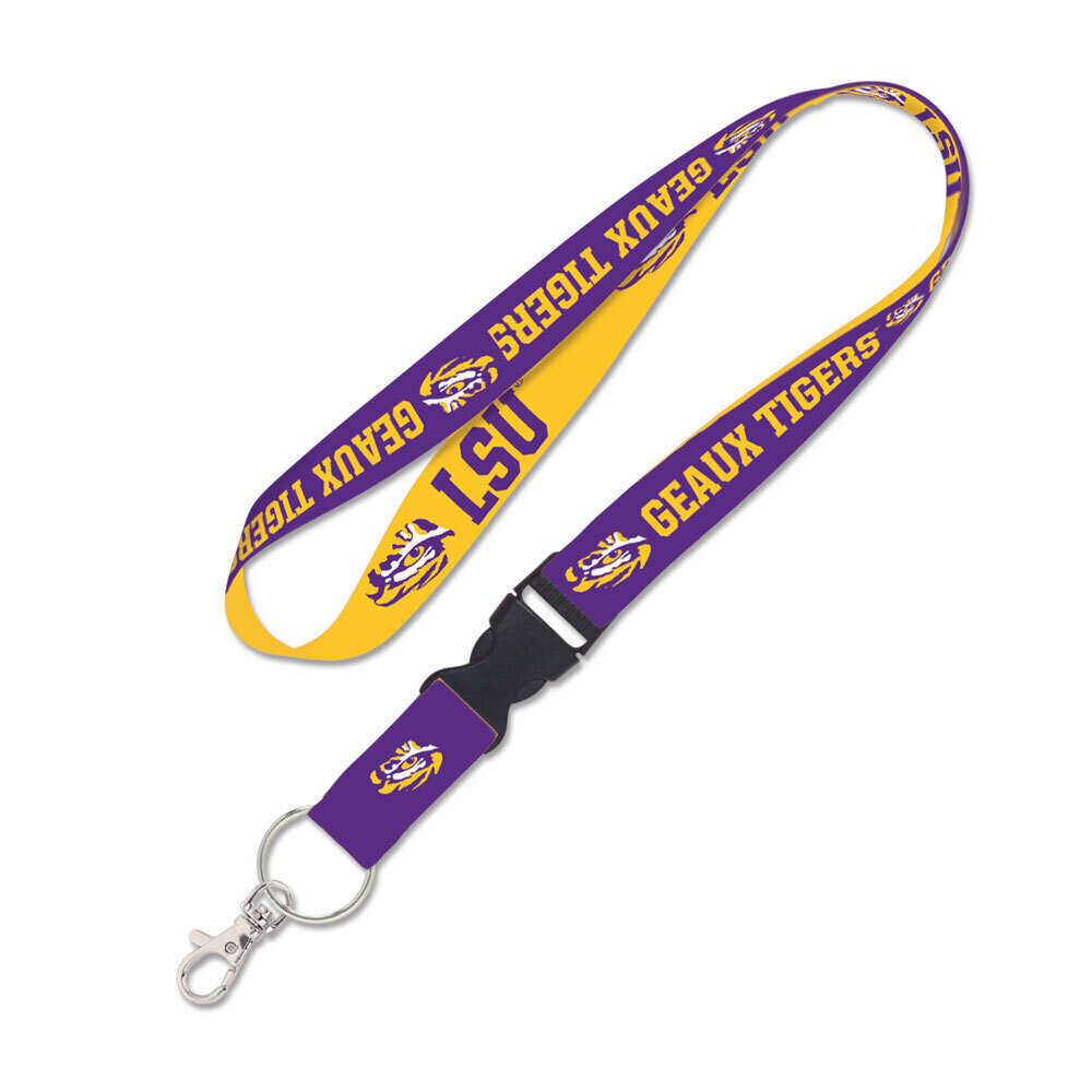 LSU Tigers GEAUX 1" Lanyard