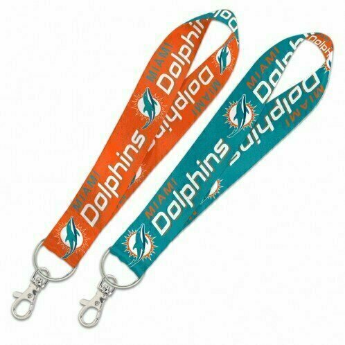 Miami Dolphins Key Strap Lanyard