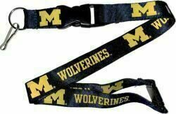 Michigan Wolverines Blue Lanyard