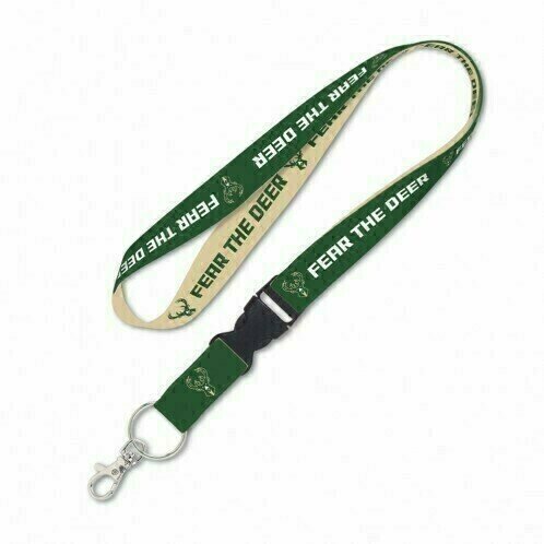Milwaukee Bucks Fear the Deer 1" Lanyard