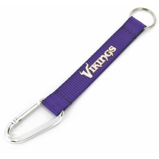 Minnesota Vikings Carabiner Lanyard Keychain