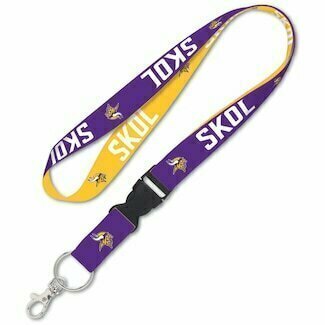 Minnesota Vikings Skol 1" Lanyard