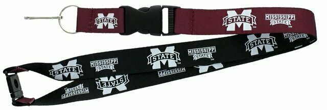 Mississippi State Bulldogs Reversible Lanyard
