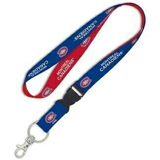 Montreal Canadiens Reversible 1" Lanyard