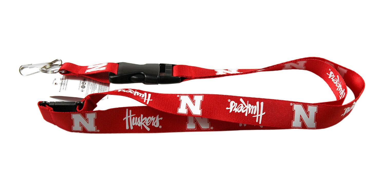 Nebraska Cornhuskers 3/4" Lanyard