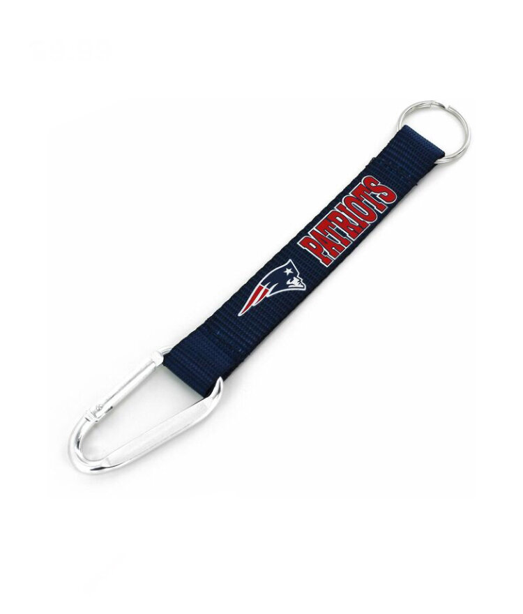 New England Patriots Carabiner Lanyard Keychain