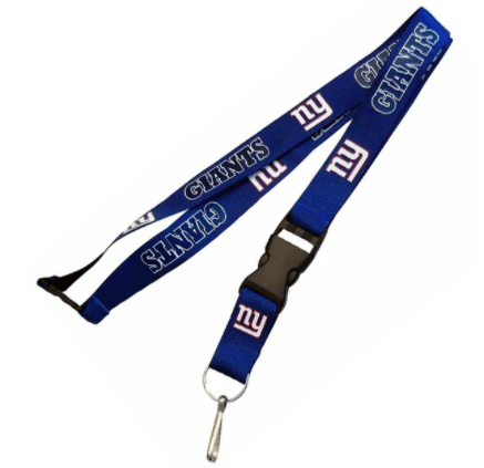 New York Giants Blue Lanyard