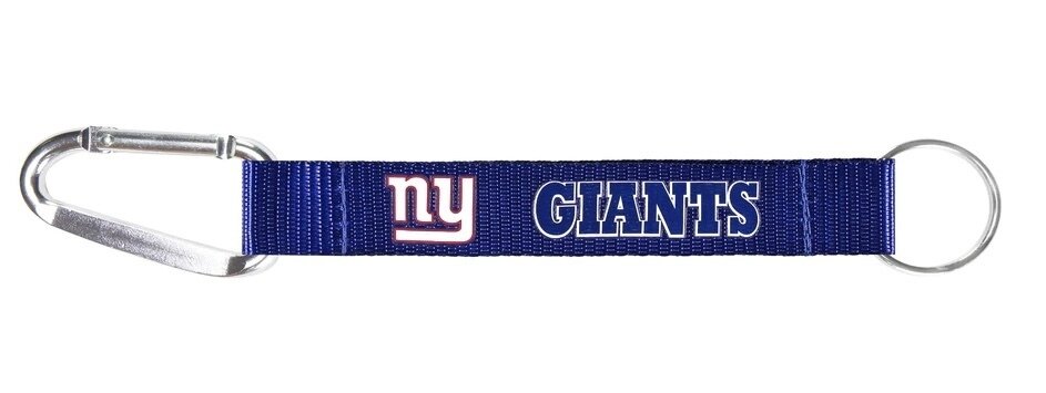 New York Giants Carabiner Lanyard Keychain