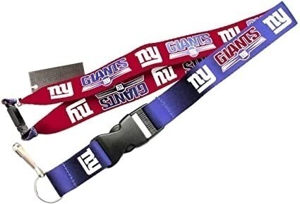 New York Giants 1" Reversible Lanyard