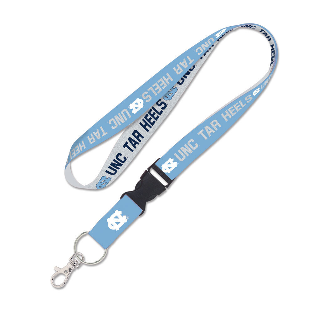 North Carolina Tar Heels Heathered 1" Lanyard