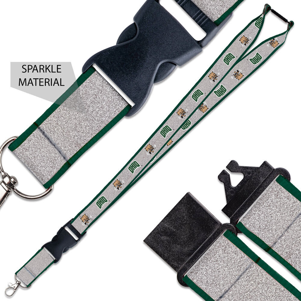 Ohio Bobcats Sparkle 1" Lanyard
