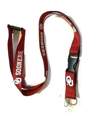 Oklahoma Sooners 3/4" Lanyard